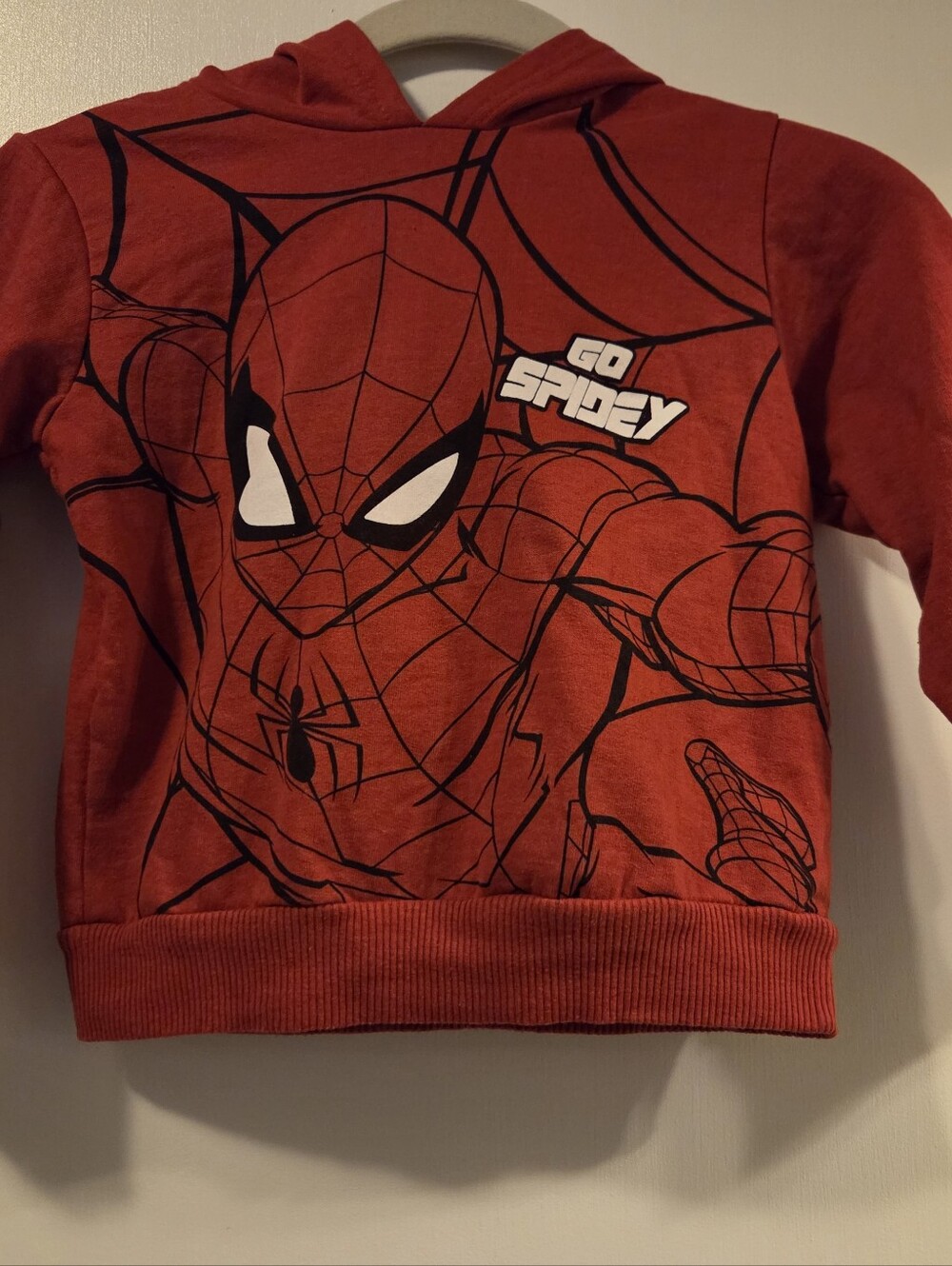 Marvel Spider-Man Go Spidey Red Hoodie Boys Size 5